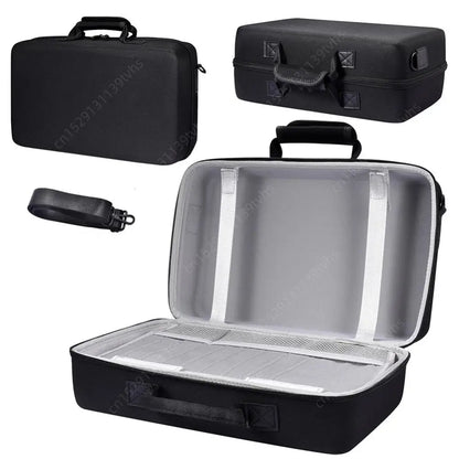 EVA Hard Carrying Case Handbag for PS5 Slim – Shoulder Strap Storage Bag for Disc & Digital Edition Console