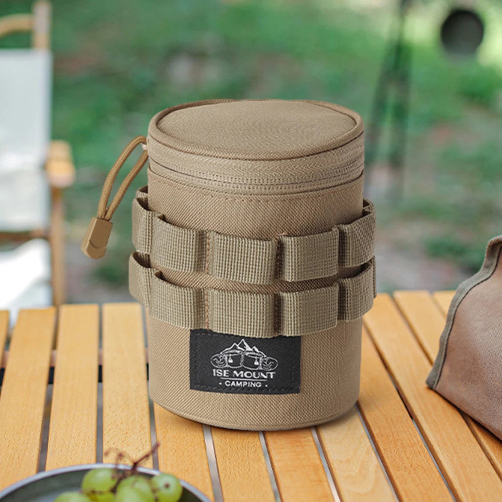 1 or 2pcs Lightweight Camping Storage Bags – Large & Small Accessory Organizers with Handles & Hanging Holes