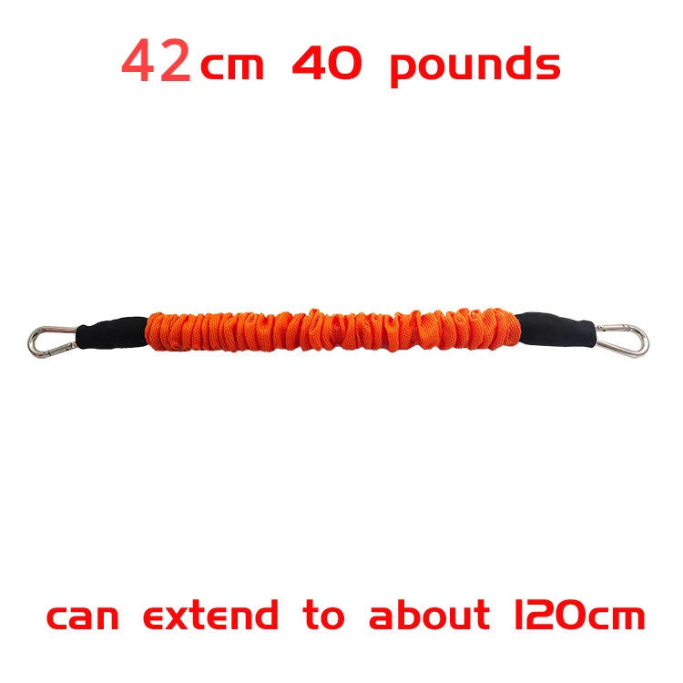 Thickened Latex Resistance Bands — 30/42/65/80cm Pull Rope for Gym, Fitness Training & Taekwondo (Customizable)