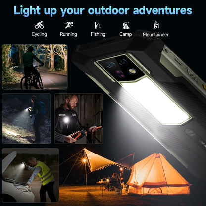 Ulefone Armor 24 Rugged Phone - 22000mAh, 24GB+256GB, 6.78" 120Hz Display, 64MP+64MP Camera, NFC, LED Light, Global Version