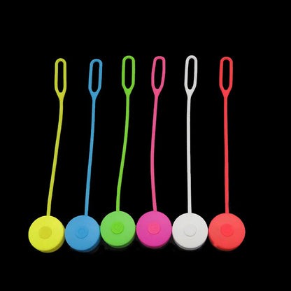 Silicone Backpack Mini Bicycle Light: Popular Rear LED Taillight for Night Riding - Enhance Cycling Safety!