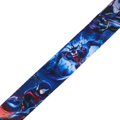 Cartoon Credential Holder Keychain – Cool Lanyard for Key, ID Card, Gym Badge & Cosplay Gift