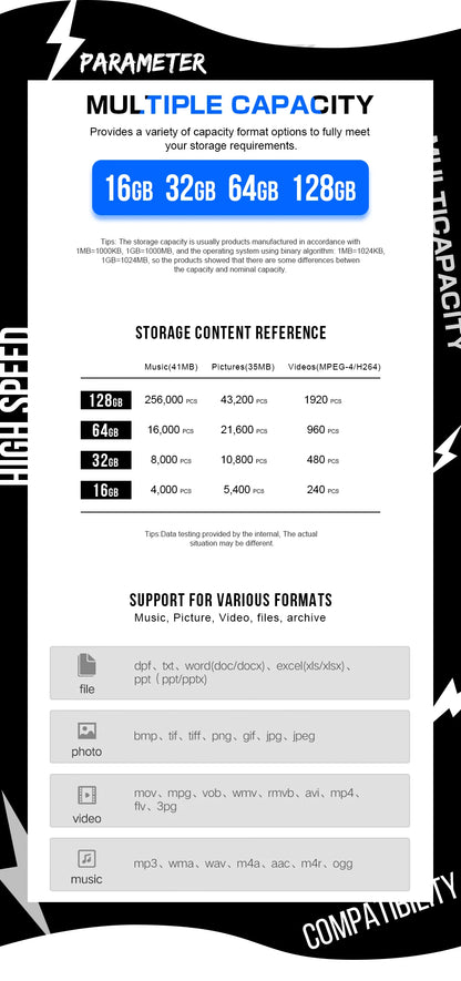 High-Speed USB 3.0 Mini Flash Drive – 16GB 32GB 64GB 128GB Portable USB Storage Key