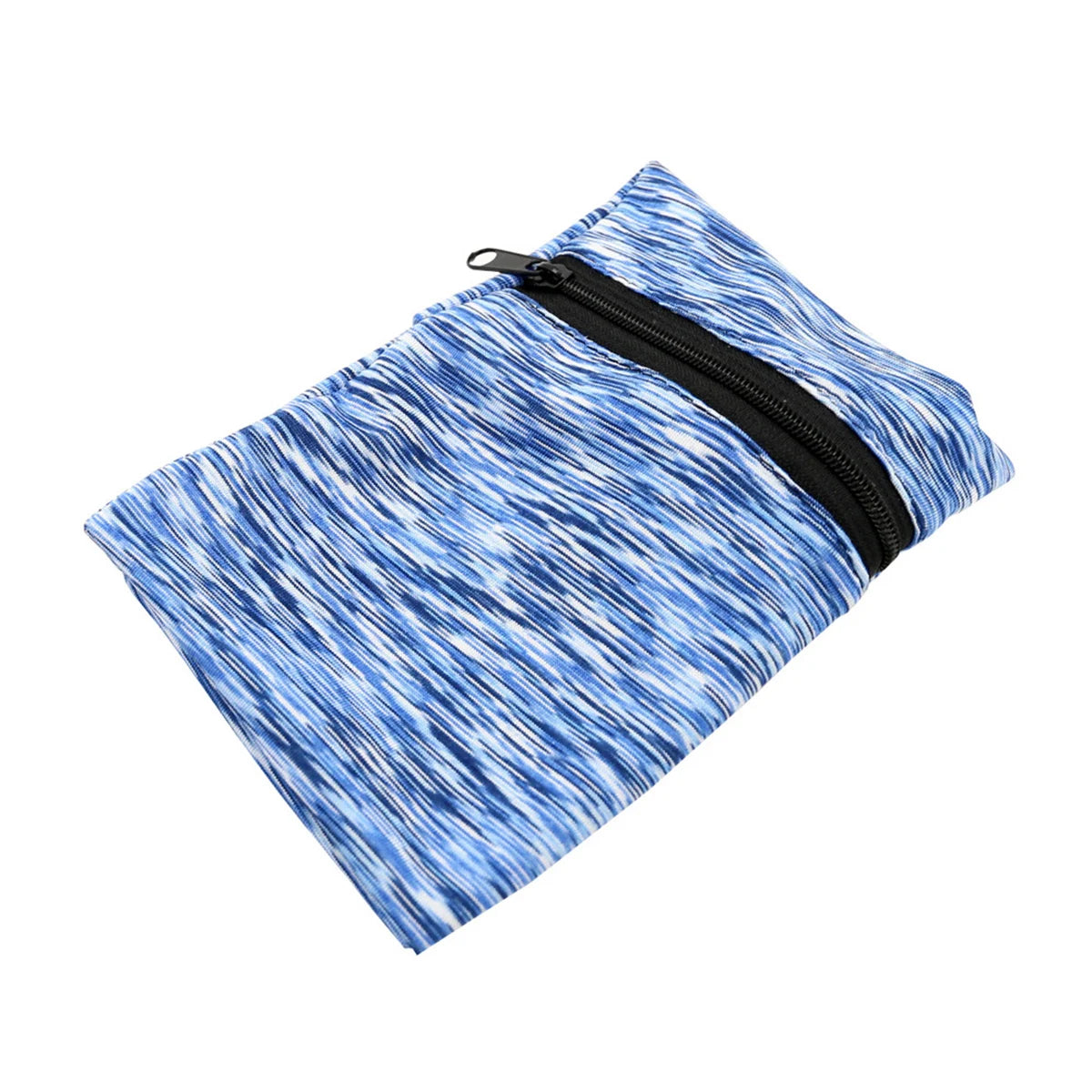 Lightweight Zipper Running Wrist Wallet Pouch - Ideal for Phone, Key, and Card Storage - Sweatband Gym Fitness Sports Cycling Arm Bag