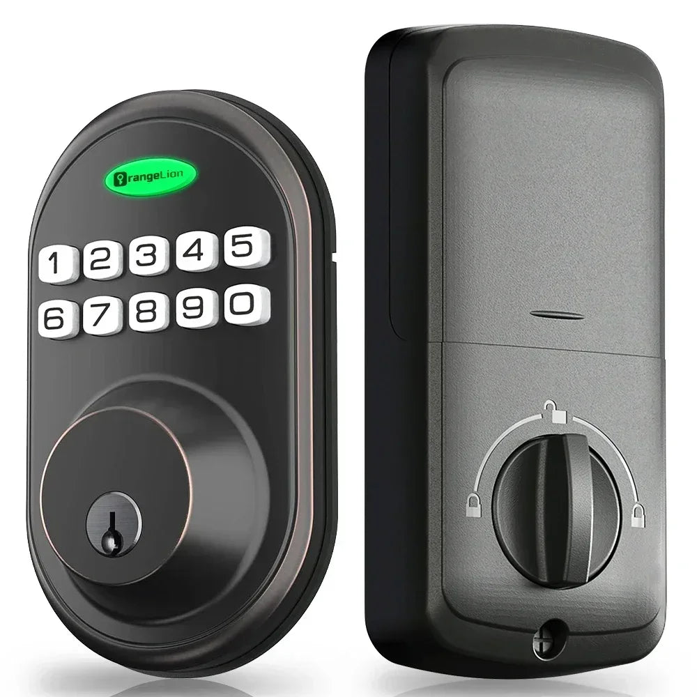 EUUKAIHG Keyless Entry Door Lock – One-Touch Deadbolt with Keypad & Auto Lock
