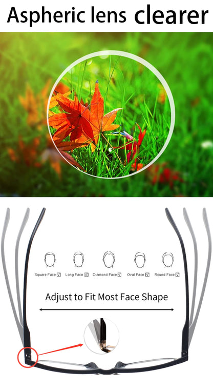 Henotin Reading Glasses for Women – Small Frame, Spring Hinges, Fresh Print Design, Super Clear High-Quality Eyewear