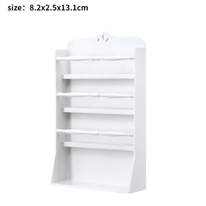 1/6 Scale BJD Dollhouse Wooden Shelf & Sink Cabinet — Miniature Kitchen Furniture Accessory for Dollhouse Bar Counter