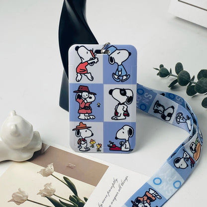 Anime Cartoon Credential Holder Lanyard – Key, Card & Badge Neck Strap Accessory Gift
