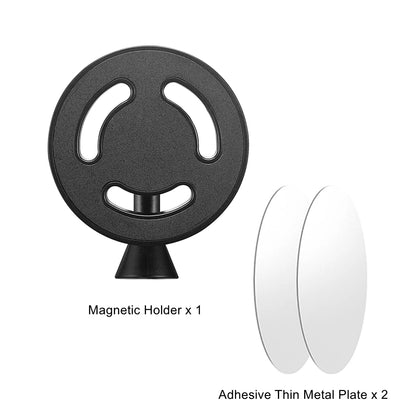 Magnetic Phone Tripod Mount Adapter with 1/4"-20 Hole - For MagSafe iPhone 15/14/13/12, Plus, Pro Max, Magsafe Case, Selfie Stick