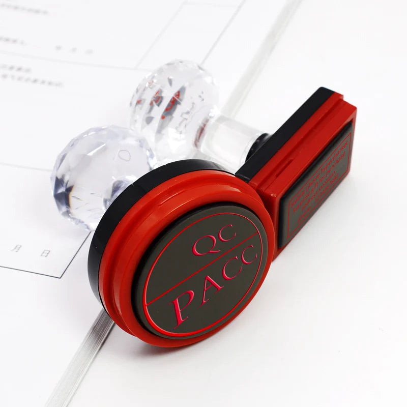 Personalized Logo Self-Inking Stamp: Customized Photosensitive Ink Stamp with Your Design Picture
