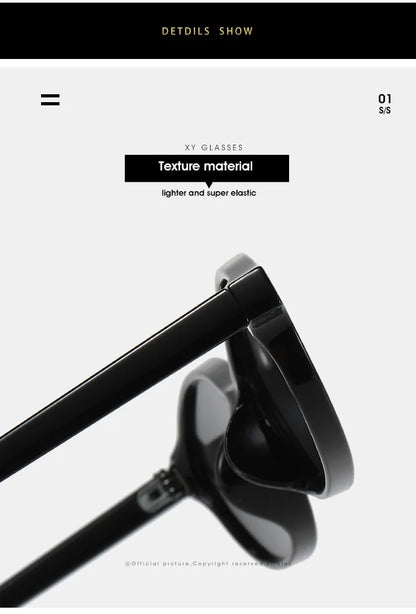 Sexy Small Oval Women's Sunglasses 2024 – New Fashion Black & Brown Summer Shades, Trendy Unique Eyewear for Men & Women