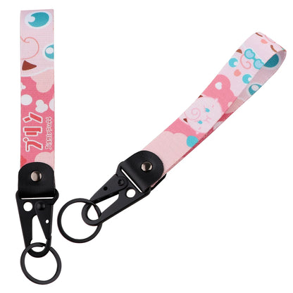 Anime Dinosaur Keychain Lanyard – Cute Car Keyring Toy Bag Pendant & Key Holder Gift