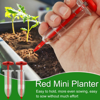 Mini Manual Seeder – Adjustable Handheld Gardening Tool for Planting Seeds, Flowers & Small Plants