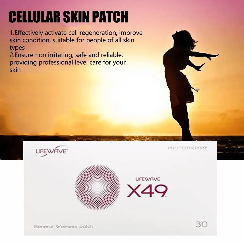 30PCS Cellular Skin Care Patches – High-Concentration Face & Body Essence Stickers to Reduce Fine Lines