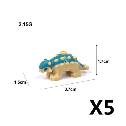 MOC Animal Scene Building Blocks – Zoo & Wildlife DIY Toy Bricks with Ducks, Cats, Dogs, Penguins, Eagles, Wolves, Bears, Deer, Sharks, Snakes, Mice, Sheep (K055)