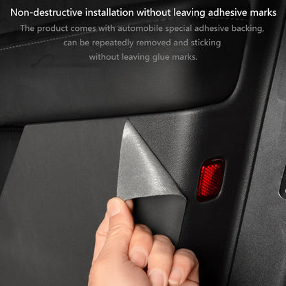 Tesla Model Y/3 2021-2023 Door Anti-Kick Protective Sticker – Soil-Proof & Anti-Scratch Side Door Mat Protector
