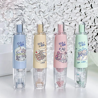 Cartoon Style Dot Glue: Press-On Office & Student Stationery - Multifunctional Scotch Tape for Study & Exam Supplies