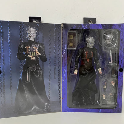NECA Hellraiser Ultimate Pinhead Action Figure – Movable PVC Collectible Toy, Perfect Birthday Gift