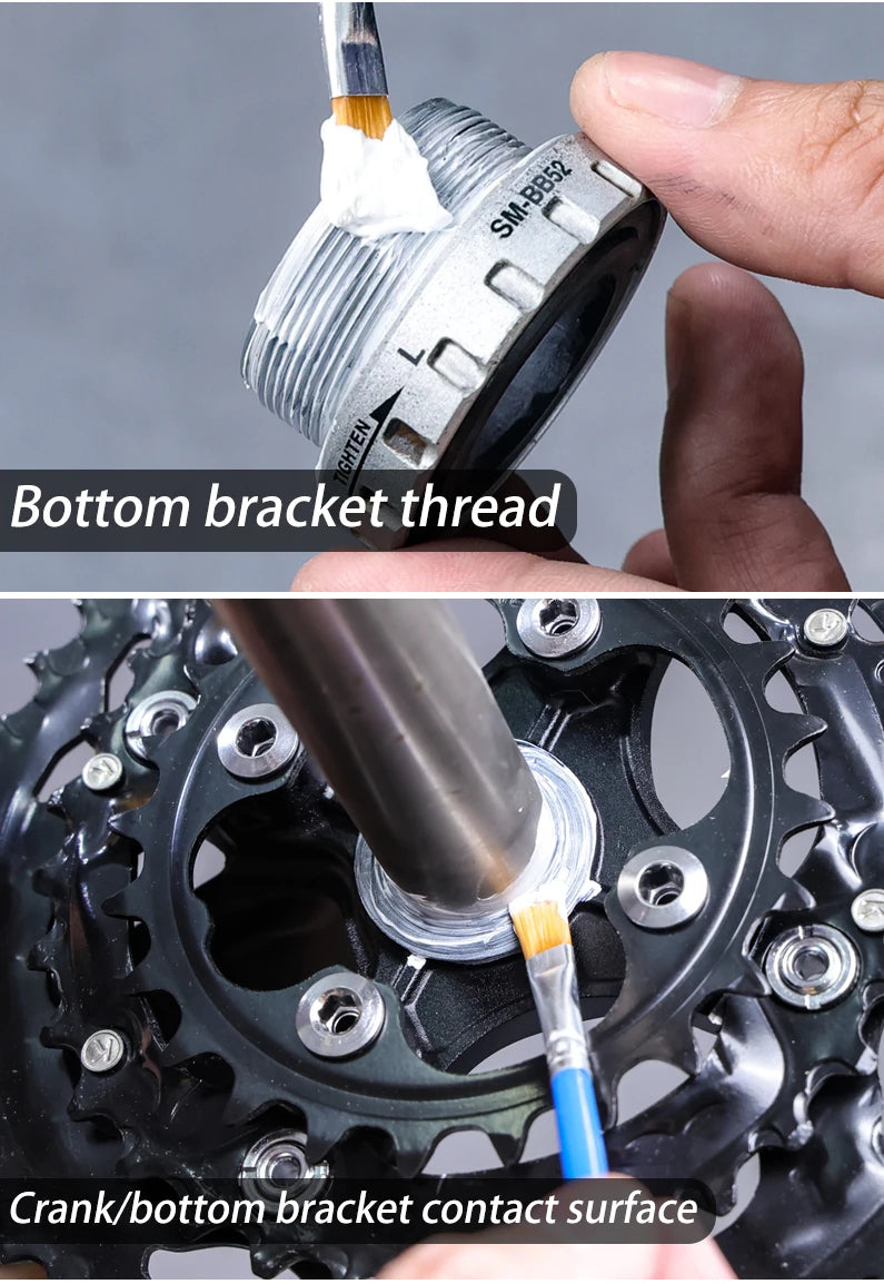 LEBYCLE Bicycle Interface Grease — Anti-Noise Lubricant for Mountain & Road Bike Hubs, Shafts, and Assembly