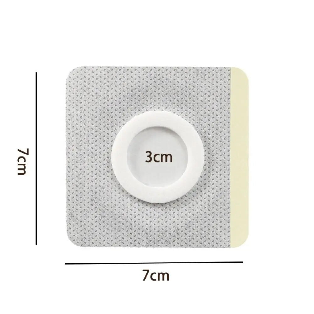 Replacement Disposable Castor Oil Pack – Self-Adhesive Universal Navel Stickers, Seepage-Resistant Belly Button Protectors