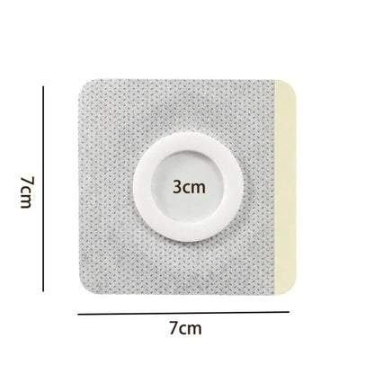 Replacement Disposable Castor Oil Pack – Self-Adhesive Universal Navel Stickers, Seepage-Resistant Belly Button Protectors