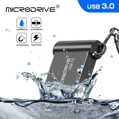 High-Speed USB 3.0 Mini Flash Drive – 16GB 32GB 64GB 128GB Portable USB Storage Key