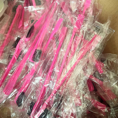 10/20PCS Double-Sided Hair Edge Control Brushes – Multifunctional Hair & Eyebrow Styling Tools