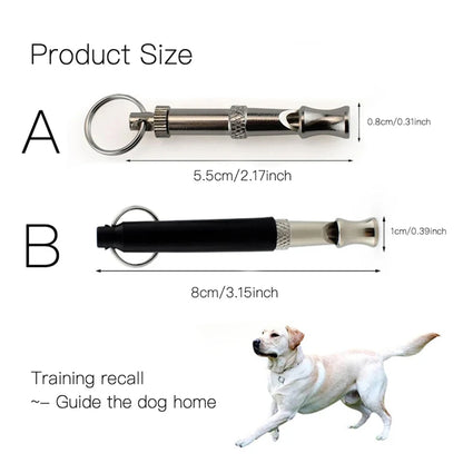 Adjustable Dog Whistle – Pet Training & Obedience Sound Repeller, Stop Barking Control Deterrent Whistle for Dogs