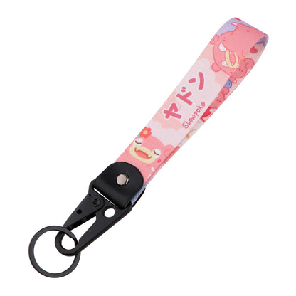 Anime Dinosaur Keychain Lanyard – Cute Car Keyring Toy Bag Pendant & Key Holder Gift