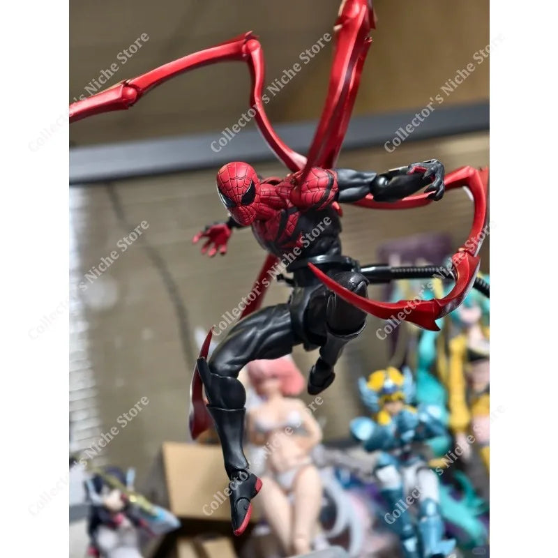 Mess Toys Superior Spider-Man Action Figure – Doctor Octopus & Peter Parker Anime Collectible Toy Gift