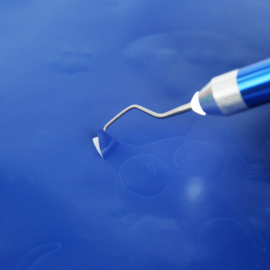 5pcs Vinyl Weeding Tools Set with LED Light – Craft Silhouette Relief Cutter for DIY Projects and Vinyl Supplies