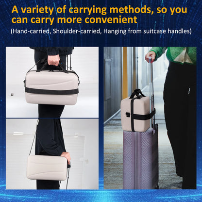 Large Carrying Case for PS5 Slim Digital Console – Protective Travel Storage Bag for Controller & Accessories