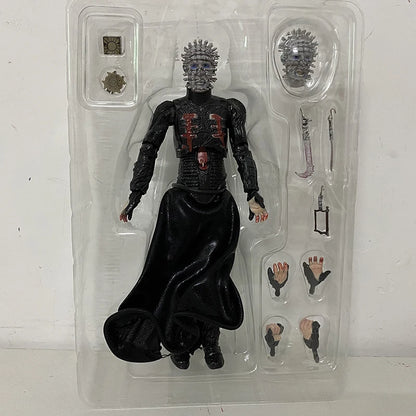 NECA Hellraiser Ultimate Pinhead Action Figure – Movable PVC Collectible Toy, Perfect Birthday Gift