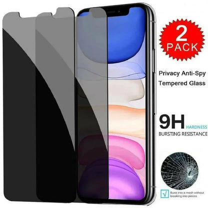 Anti-Spy Privacy Screen Protector Case – Compatible with iPhone 11-17, Pro, Pro Max, Plus & Mini