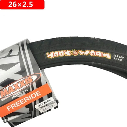 MAXXIS HOOKWORM Bicycle Tire - Original for Pedicabs, Cargo, Flat, Park, Street & Vert Bikes - Sizes 20×1.95 to 29×2.5