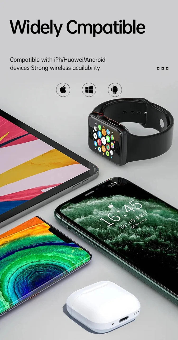 Original Air Pro True Wireless Earphones – Bluetooth HiFi Earbuds with Low Latency & Noise Reduction for iPhone & Android