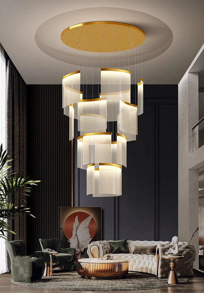 Modern LED Ceiling Pendant Lamp – Decorative Indoor Lighting Chandelier for Bedroom & Dining Room