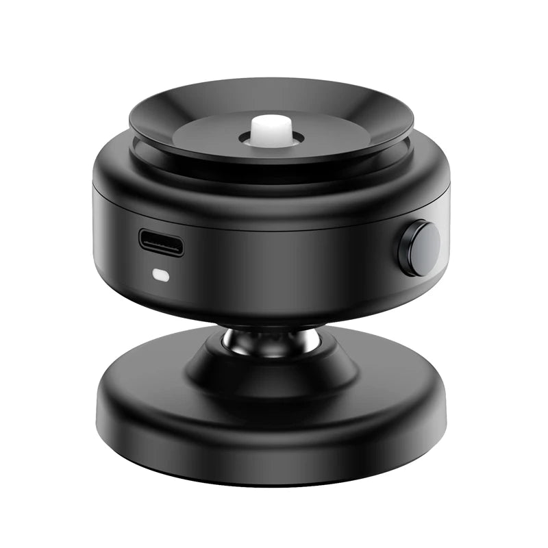 360° Magnetic Car Phone Holder – Aluminum Alloy Vacuum Adsorption Mount for iPhone & Smartphones