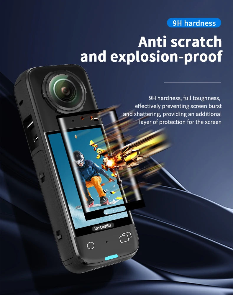 Insta360 X4 Premium Glass Lens Guard Protector for ONE X4 – Accessories for Insta360 ONE X4