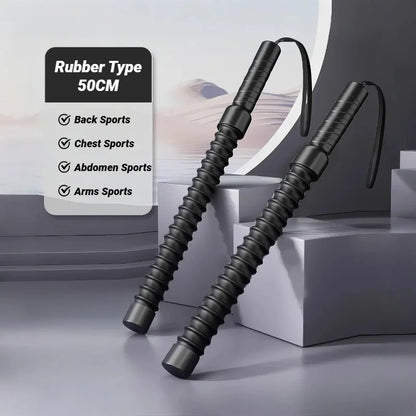 Ergonomic Strength Training Bar – Stainless Steel Biceps & Triceps Muscle Expander