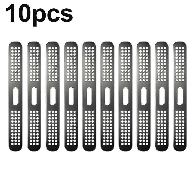 iPhone 17 Pro/Pro Max Metal Dustproof Mesh Sticker – Anti-Dust Earpiece Protector (1-10PCS)