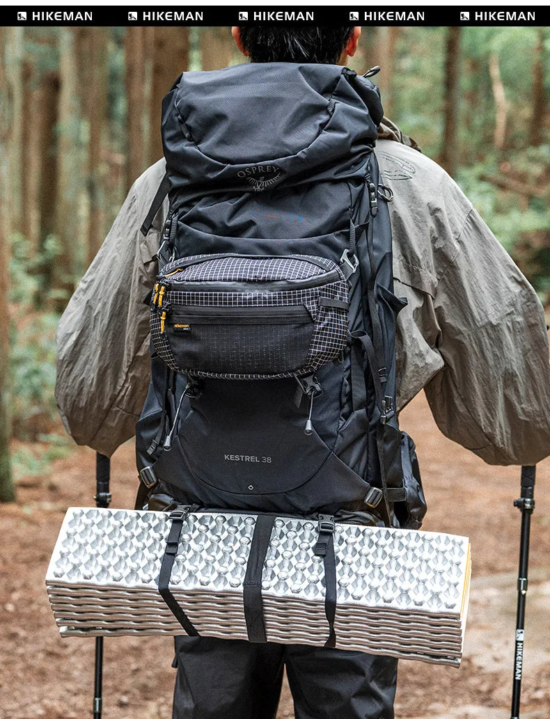 HIKEMAN Waterproof Outdoor Hiking Chest Bag – Large Capacity Crossbody Pack for Cycling, Camping & Travel