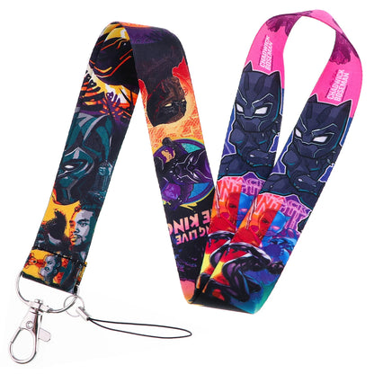 Cartoon Credential Holder Keychain – Cool Lanyard for Key, ID Card, Gym Badge & Cosplay Gift