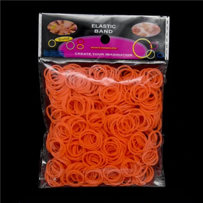 Loom Rubber Bands Refill Kit – DIY Bracelet Making Craft Set for Kids, Creative Weaving Toy Gift