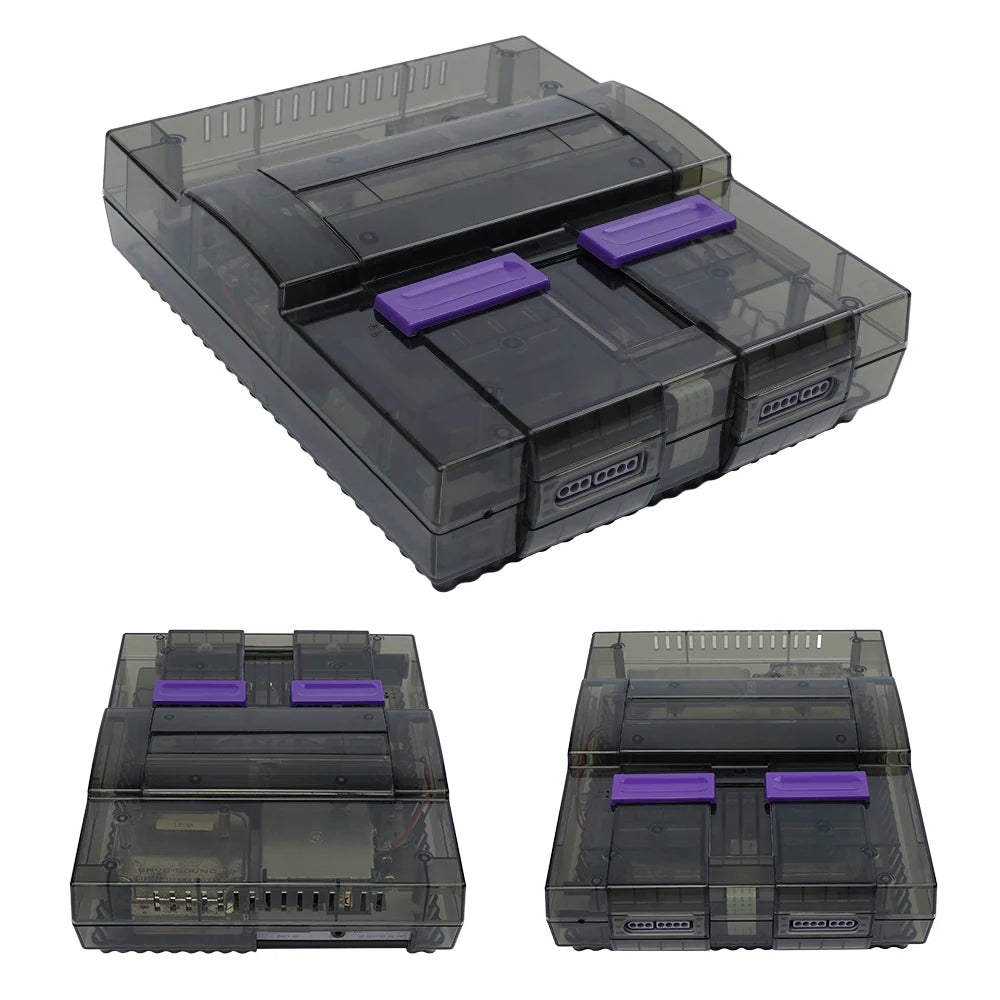 SNES Transparent Replacement Shell Case — Super NES Console Accessory ...