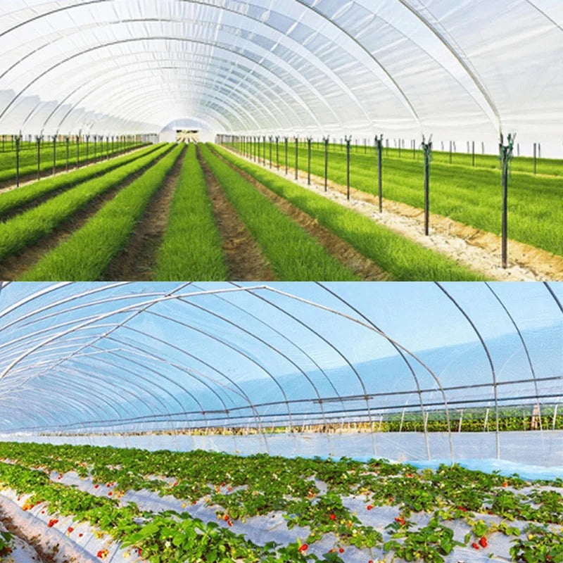 0.08mm-0.14mm Greenhouse Film – Transparent, Waterproof, Heat Preservation, Anti-Aging Planting & Gardening Film