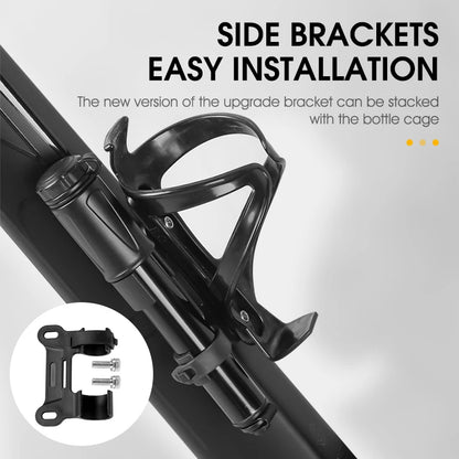 WEST BIKING Mini Bicycle Pump – Portable 100PSI Aluminum Alloy Hand Pump for Schrader & Presta Valves, MTB & Road Bikes