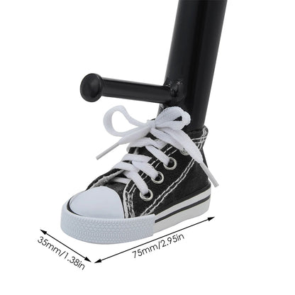 Motorcycle Side Stand Shoe - Creative 7.5cm Tripod Cover, Mini Bicycle Foot Support and Kickstand Decor Moto Parts