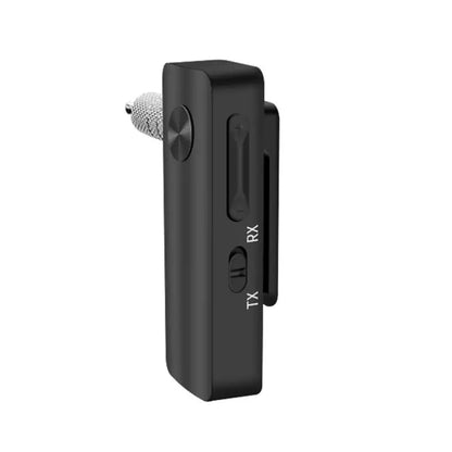 2 in 1 Bluetooth 5.4 Audio Receiver & Transmitter – HiFi Stereo Wireless Adapter with Mic & 3.5mm AUX for Car, Airplane, TV, PC, Speaker