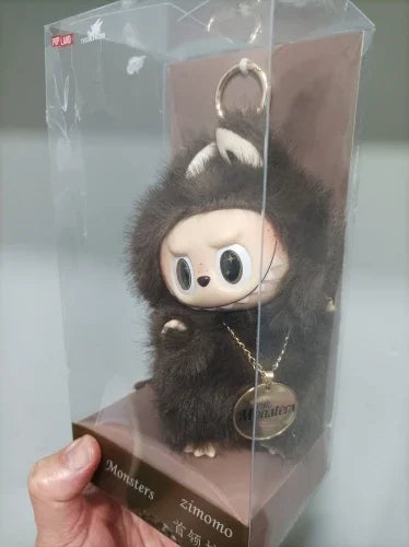 Premium Labubu Zimomo Angel Doll Clothes Set  — 17cm Mokoko Vinyl Pendant Plush & Clothes Set (Fits Labubu 1st & 2nd Gen) — Birthday Gift